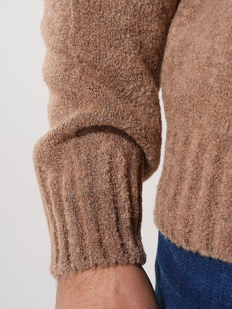 GRAN SASSO Rollkragenpullover camel