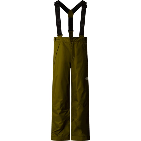 Pantalon de ski THE NORTH FACE TEEN SNOWQUEST SUSPENDER PANT FOREST OLIVE