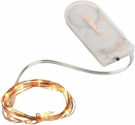 Anna Collection draadverlichting - koper- 10 leds- warm wit - 100 cm