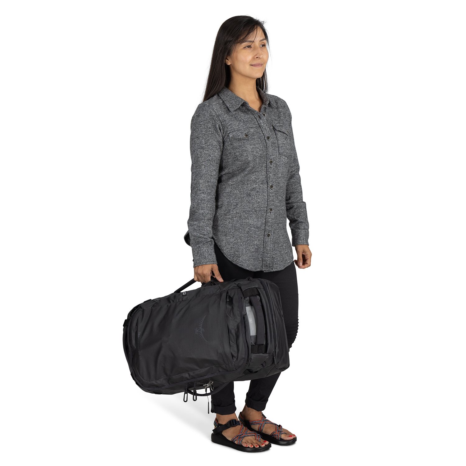 Osprey Transporter Squffel 70 raven black-black