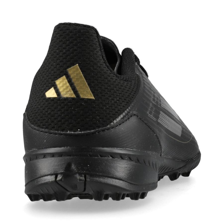 adidas F50 League TF Dark Spark - Noir/Argenté/Doré Enfant