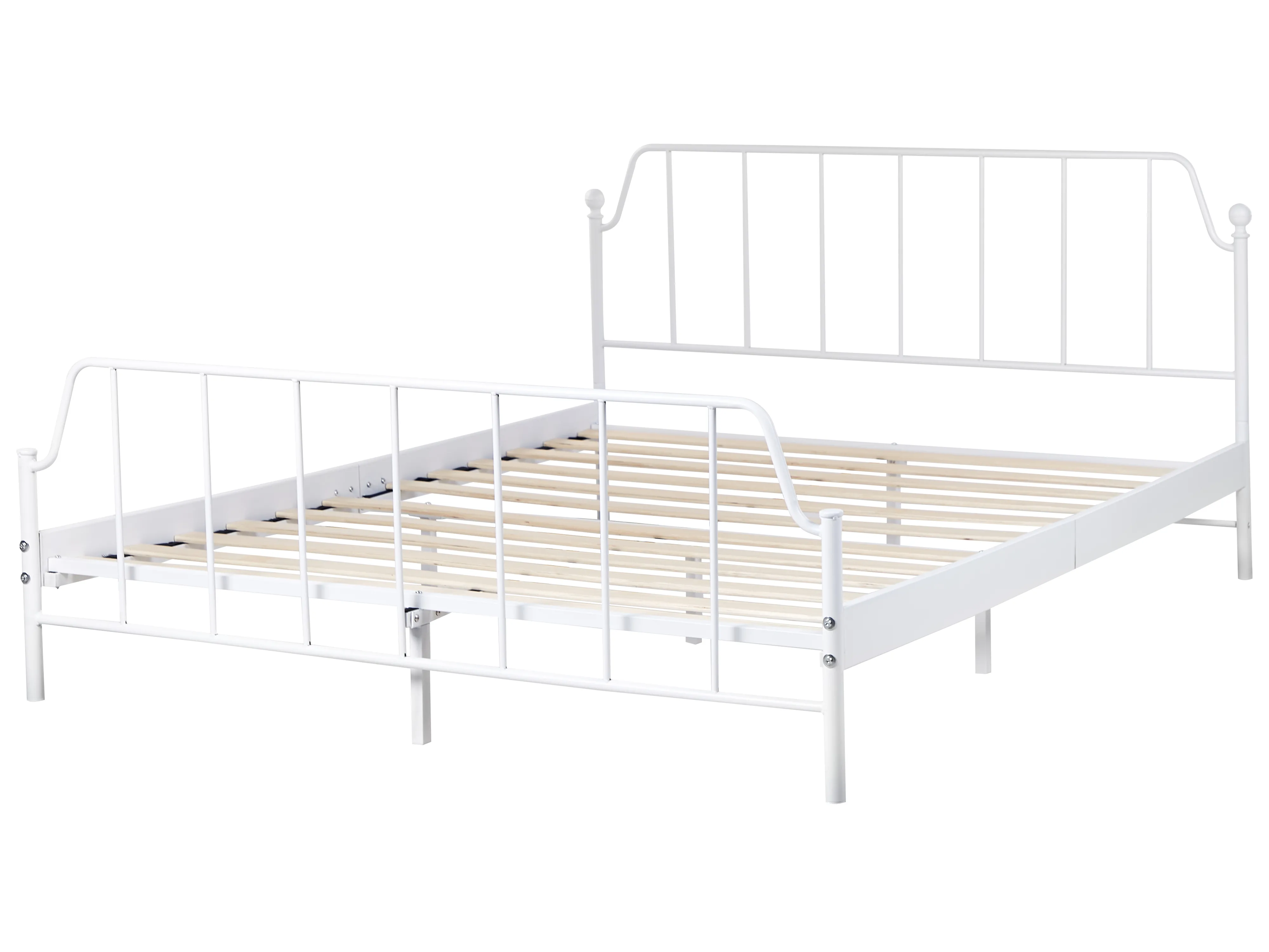 Bed Metaal MAURESSAC 160 x 200 cm Wit