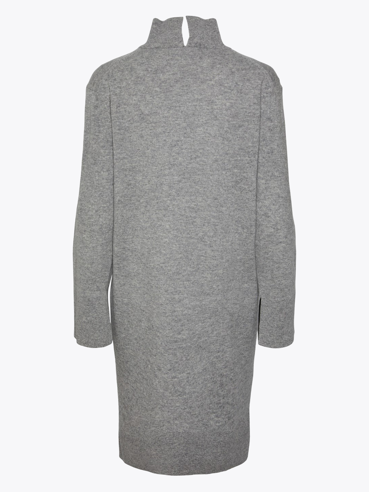Emilie Long Sleeve High Neck Knit Dress