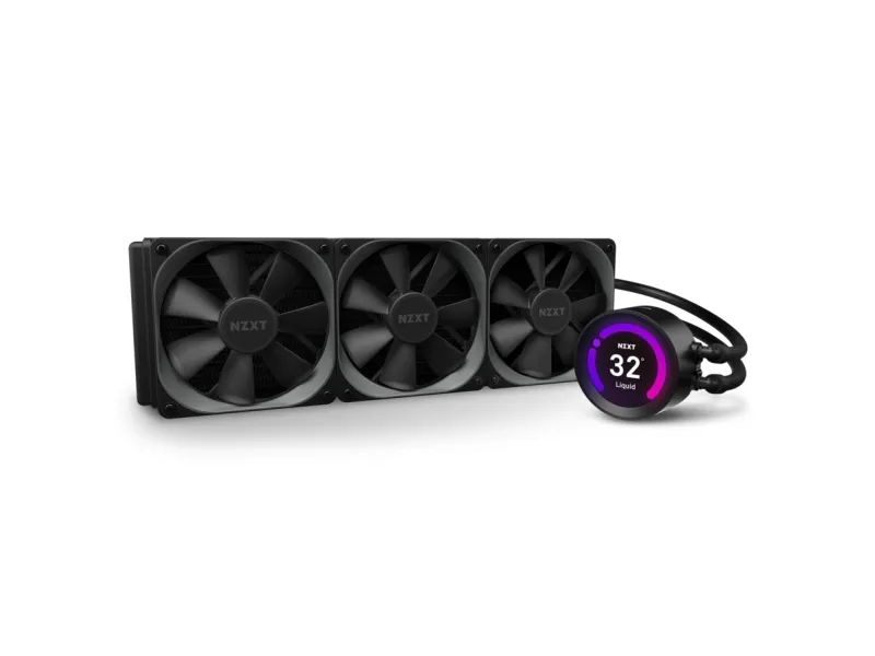 [OUTLET] - NZXT Kraken Z73 - Processors flydende kølesystem - (for: LGA1156, LGA1366, LGA1155, LGA2011, LGA1150, LGA2011-3, LGA1151, AM4, LGA2066, TRX4, sTRX4, LGA1200) - Kobber - 360 mm