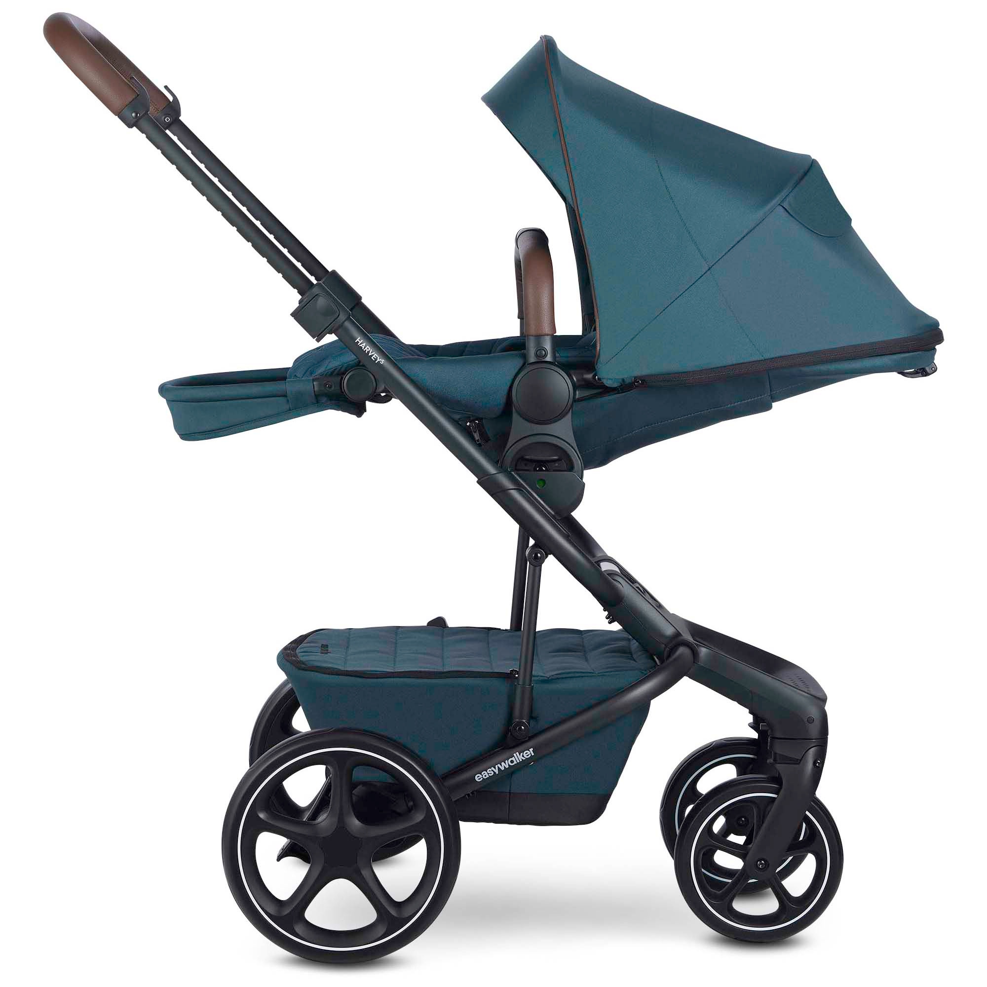 Easywalker Harvey5 Premium frame met zit Jade Green