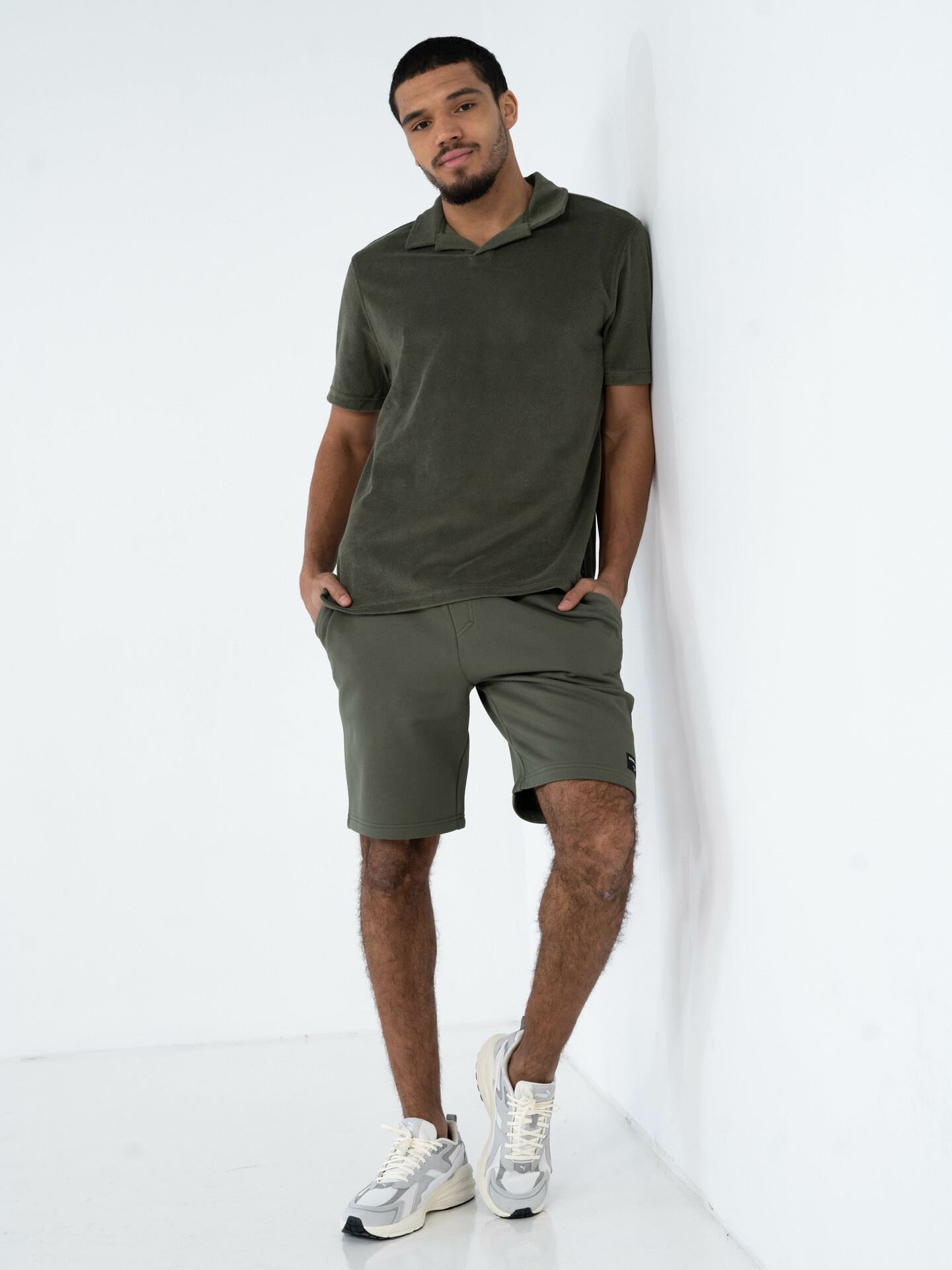 Borg Toweling Polo