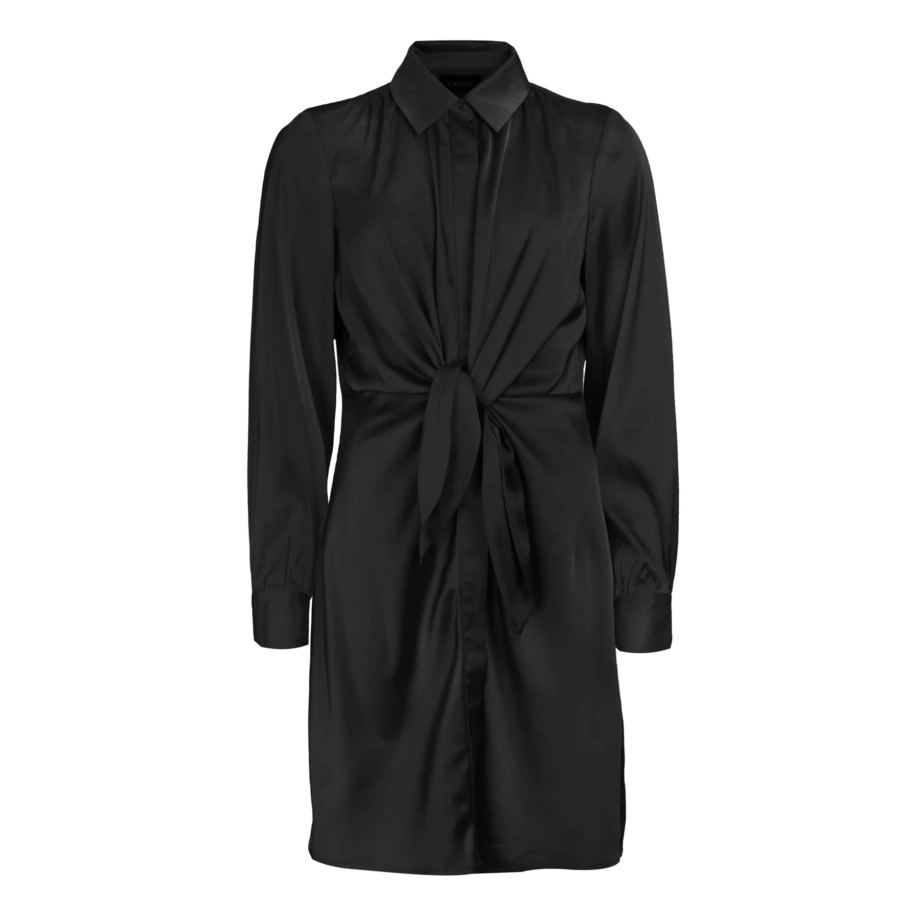 Liberte Tie-Ls-Shirtdress black
