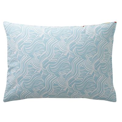 Linge de lit polycoton motif vagues - BECQUET CRÉATION