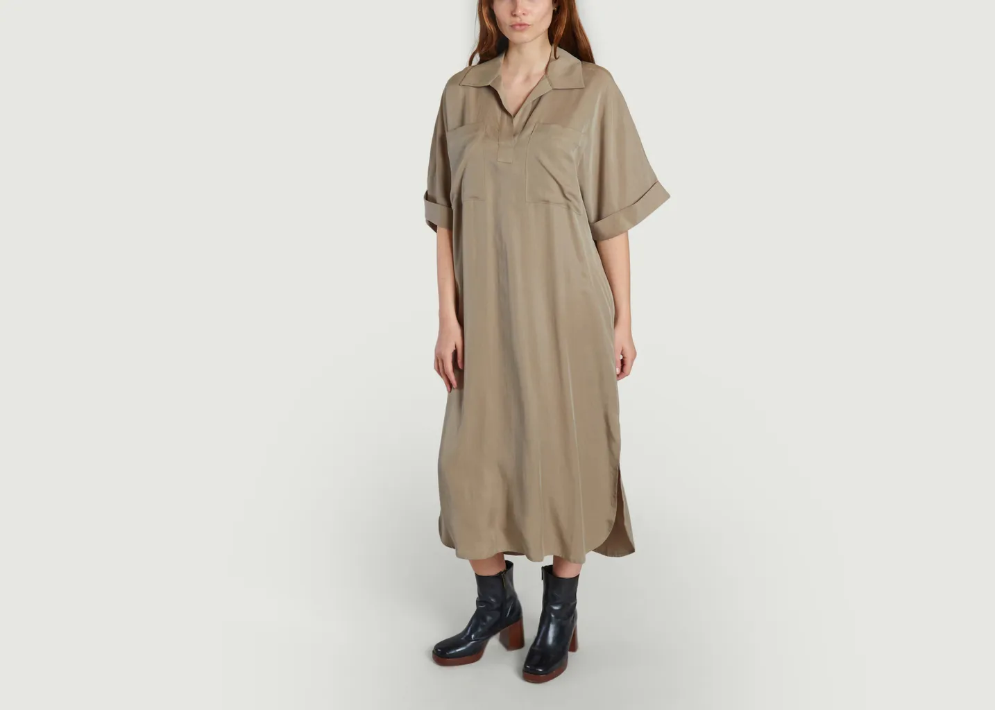 Robe Longue Mina Samsoe Samsoe