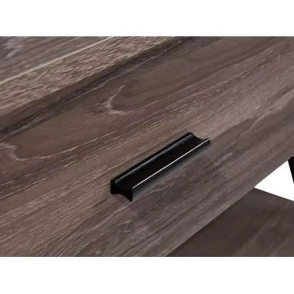 AYDEN - Consoletafel - Donkere houtkleur - Vezelplaat