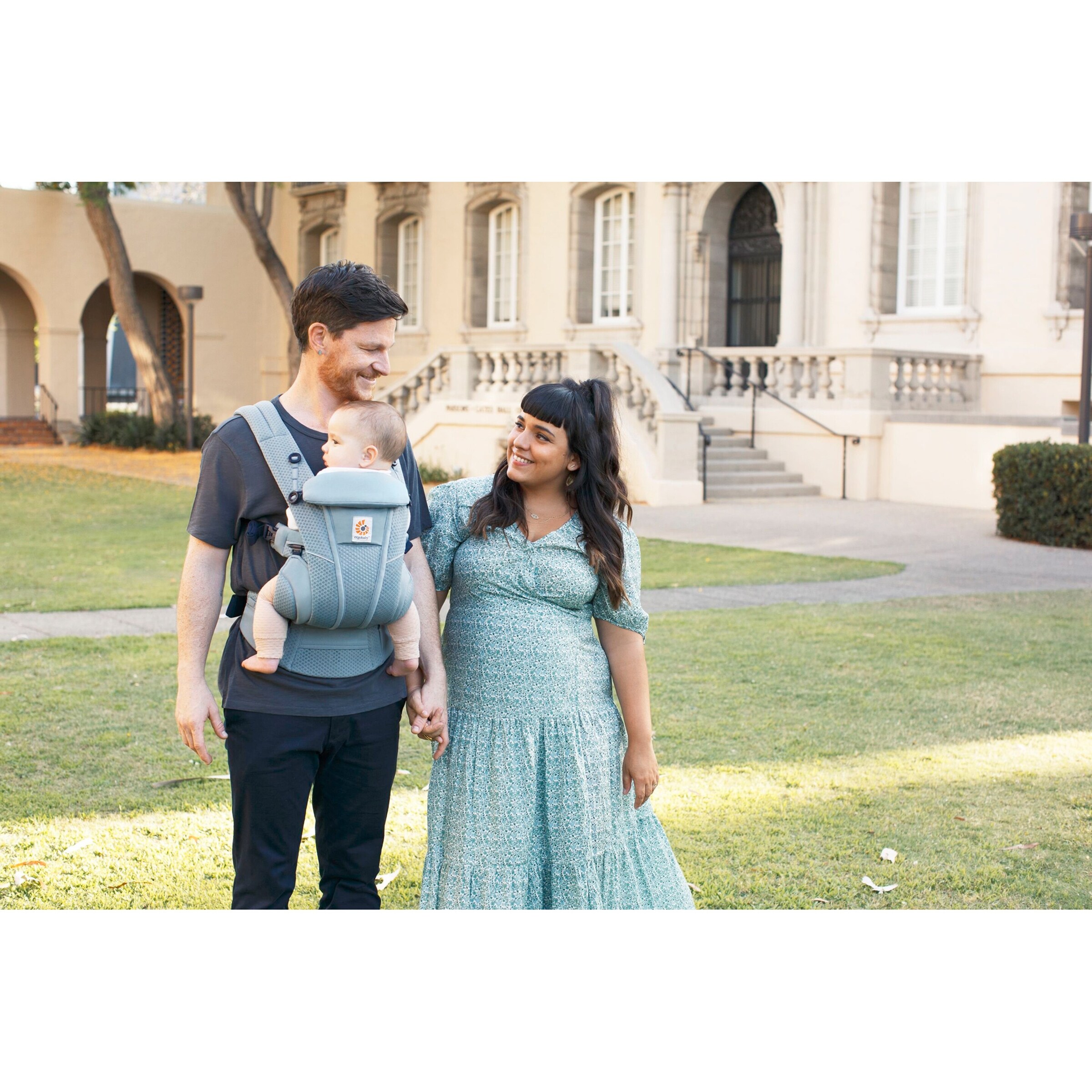 Ergobaby® - Omni Breeze Babytrage, 4 Tragepositionen slate blue