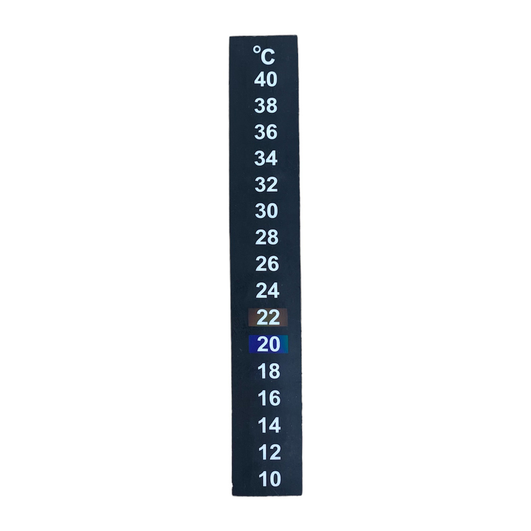 AquastoreXL Plakthermometer 10-40 °C | aquariumtoebehoren