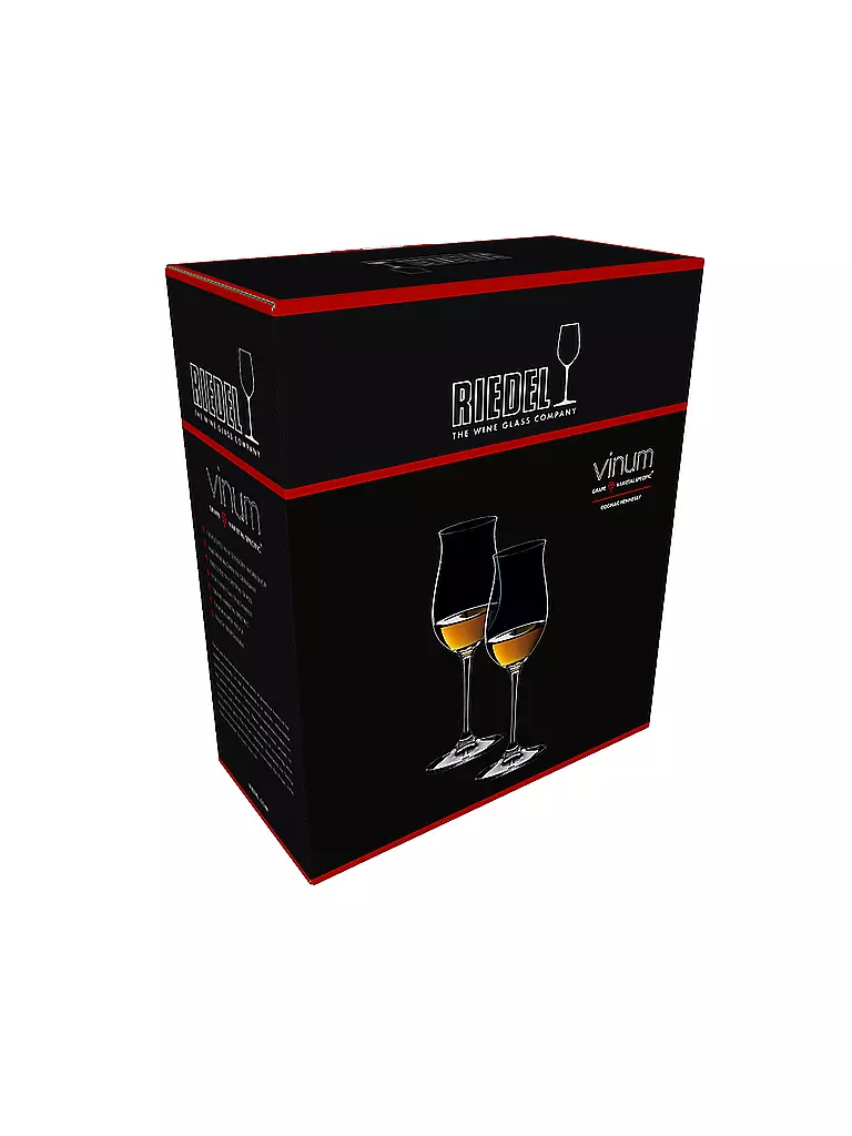 RIEDEL Cognacglas 2er Set Hennessy VINUM 170ml transparent