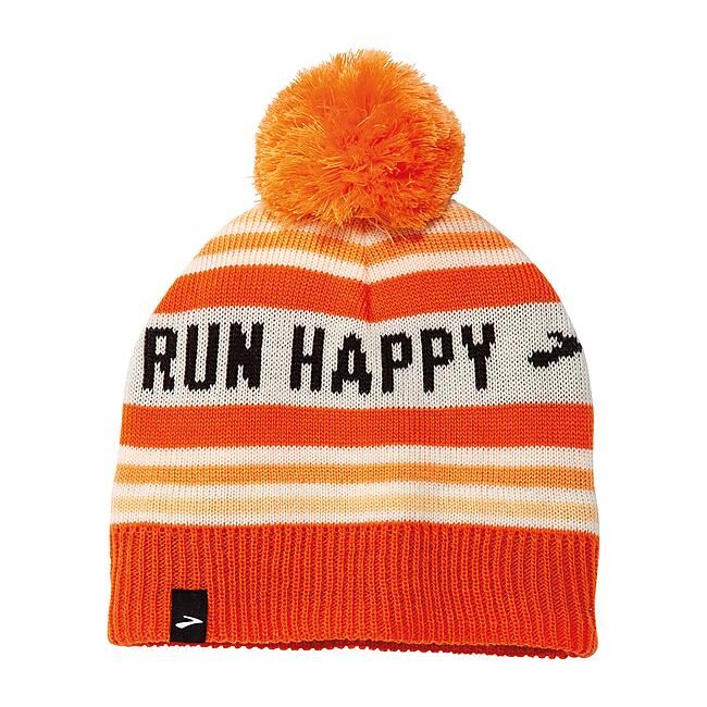 BROOKS RUNNING - BONNET HERITAGE POM BEANIE