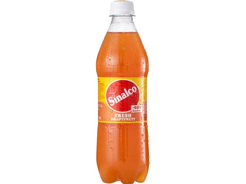 Sinalco Soft-Drinks Fresh Grapefruit 6 x 0.5 l Kalorienarmes Erfrischungsgetränk mit 6% Fruchtsäften