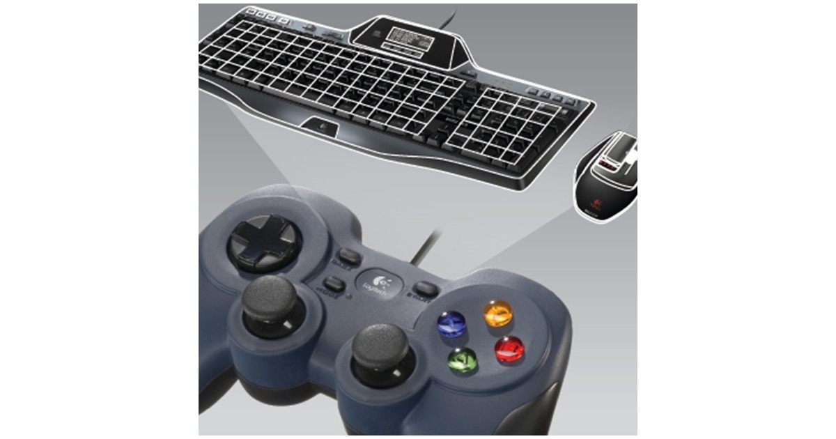 LogitechGamepad F310  (Donkerblauw/zwart)
