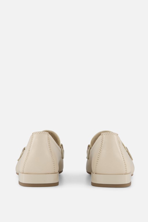 Tamaris Instappers beige Leer