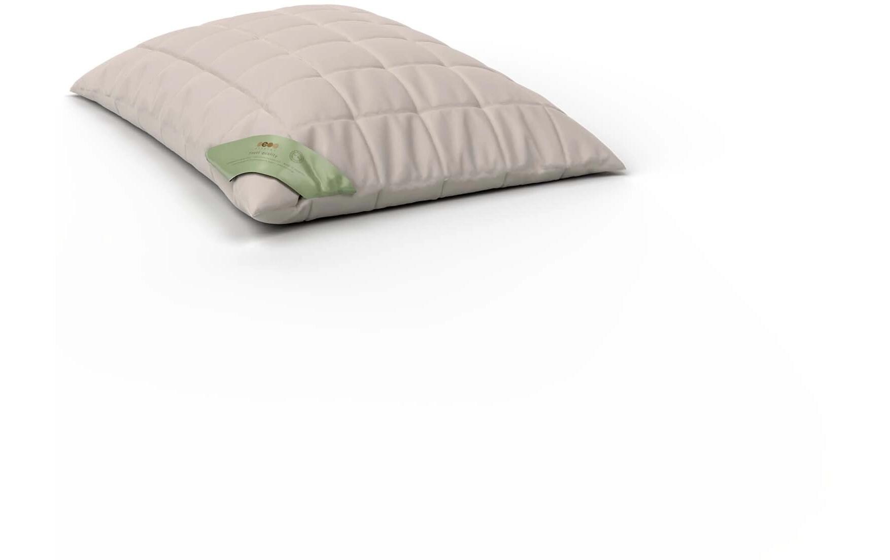 Klassisches Kopfkissen Fortuna 50 x 70 cmKissen aus Merino Baumwolle