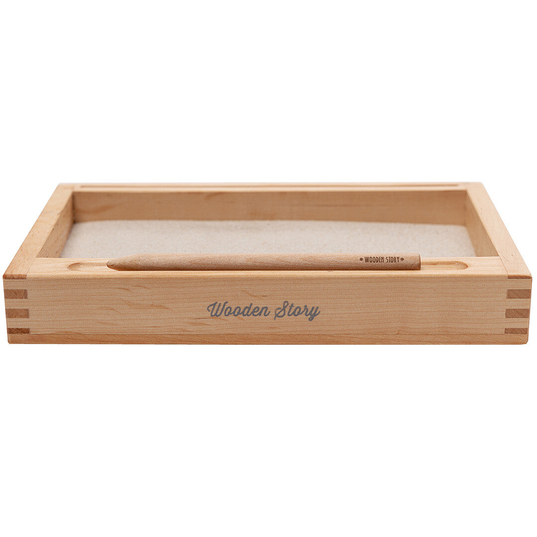 Wooden story houten speelbak