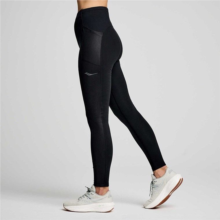 Saucony Hurricane Tight Women Black