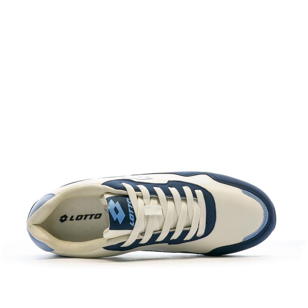 Lotto Baskets Écru/Bleu Homme Lotto Twenty 2