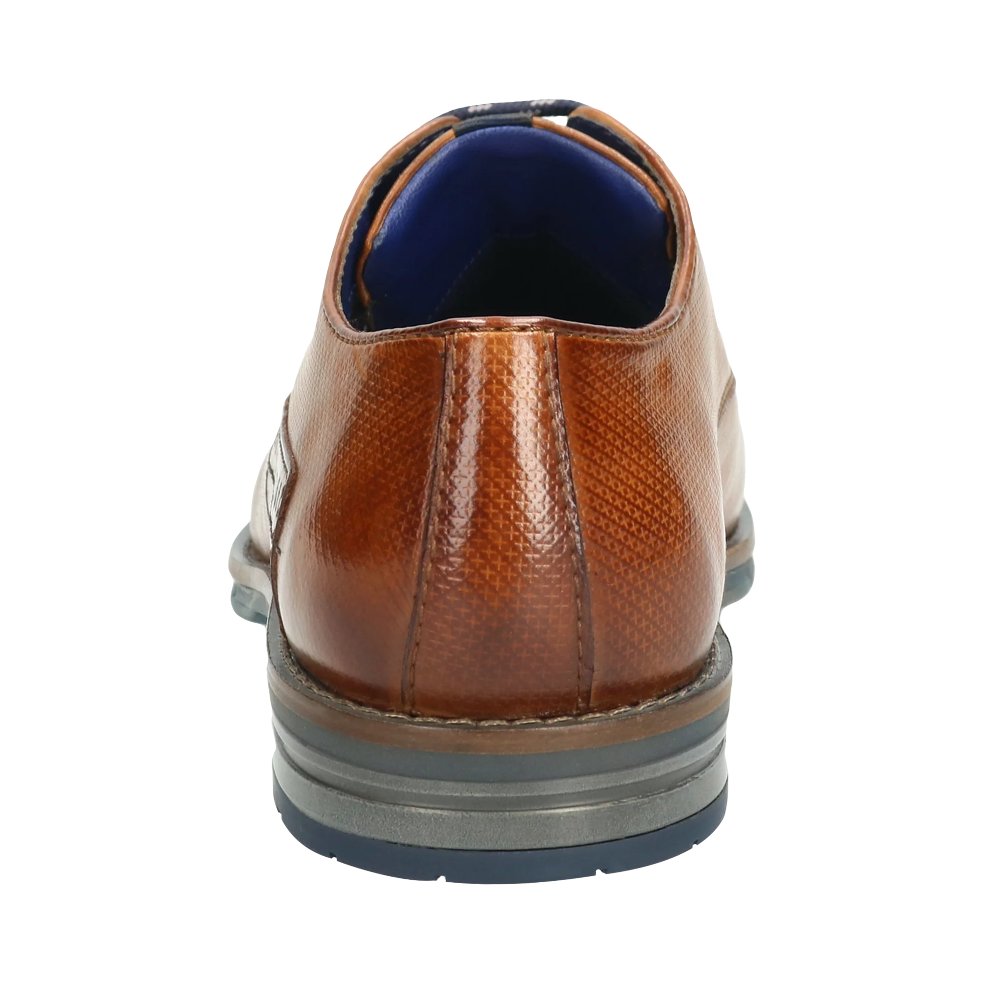 Leder Business Schnürer cognac