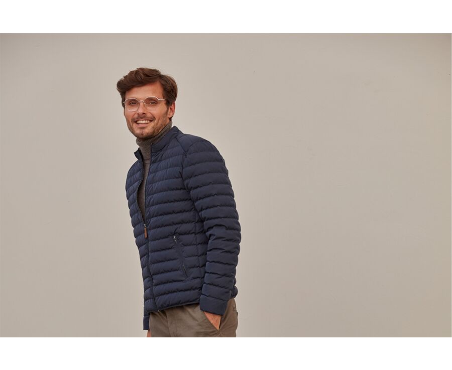 Doudoune hiver homme légère Navy - SVEN III