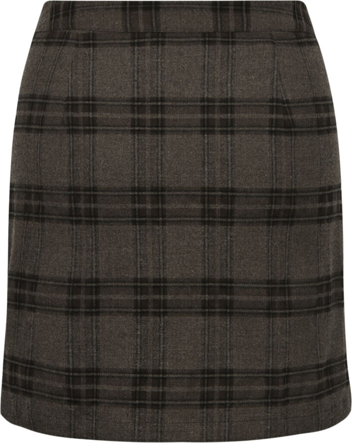 A-VIEW Annali check skirt Brown/sand