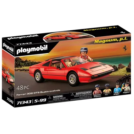 PLAYMOBIL® 71343 Magnum, p.i. Ferrari 308 GTS Quattrovalvole