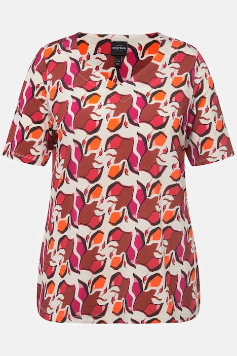 Slinkyshirt, Retro-Design, Classic, Herzausschnitt, Halbarm