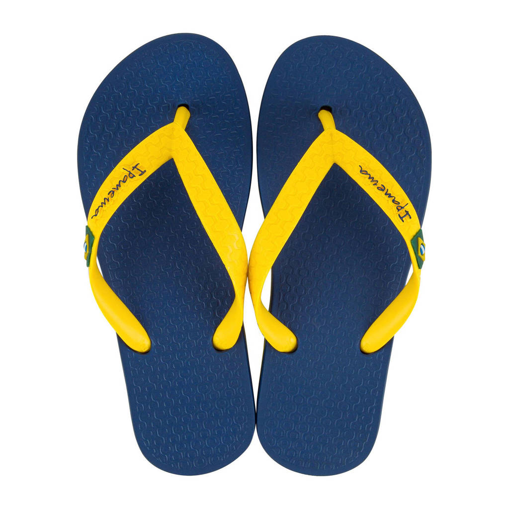 Ipanema Classic Brasil teenslippers geel/blauw