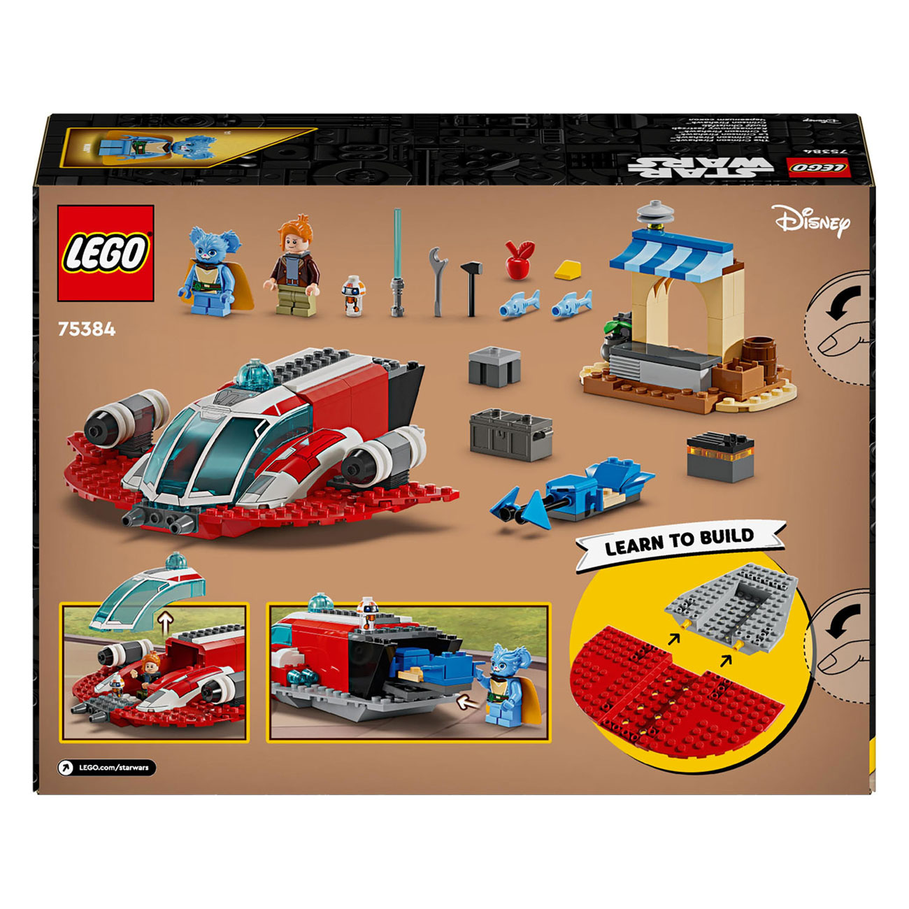 LEGO Star Wars 75384 De Crimson Firehawk