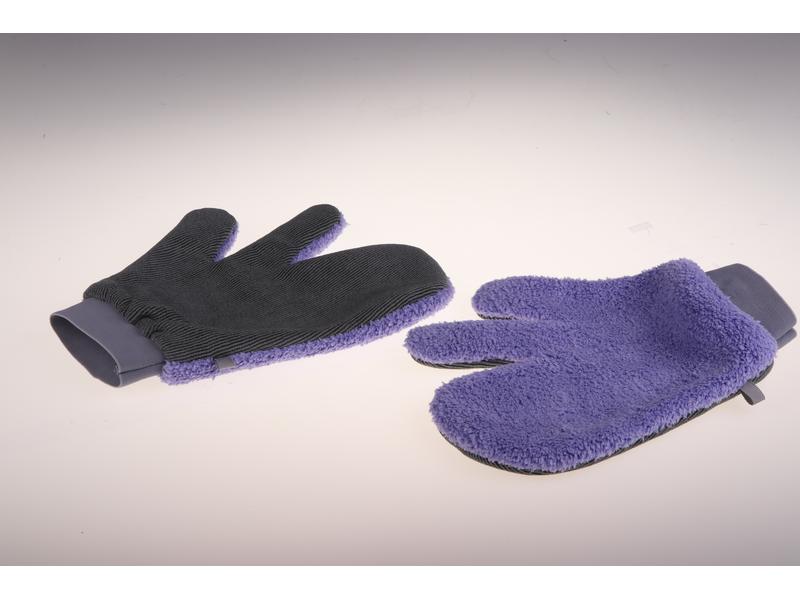 Edi Baur Putzhandschuh Magic Purple 2 Stück, Lila Reinigungshandschuh