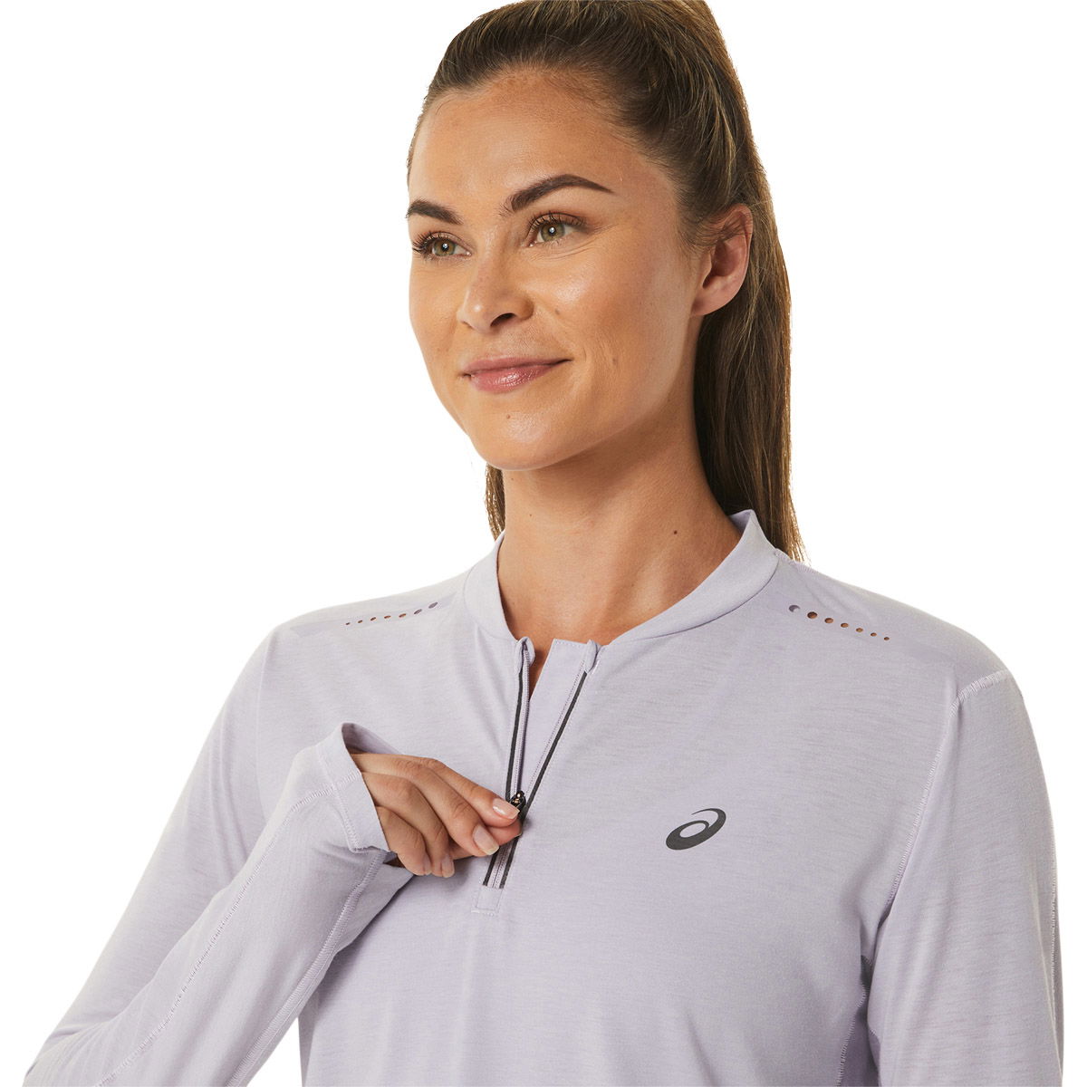 Asics Metarun 1/2 Zip Løbetrøje Dame
