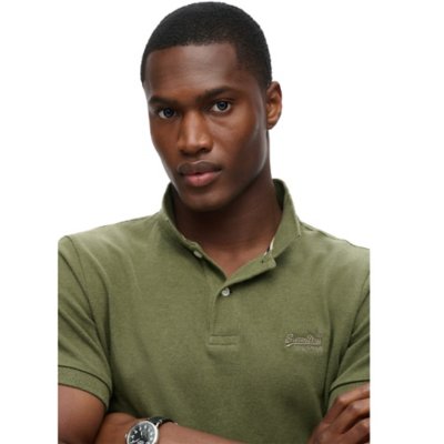 Polo à manches courtes homme Classic Pique SUPERDRY
