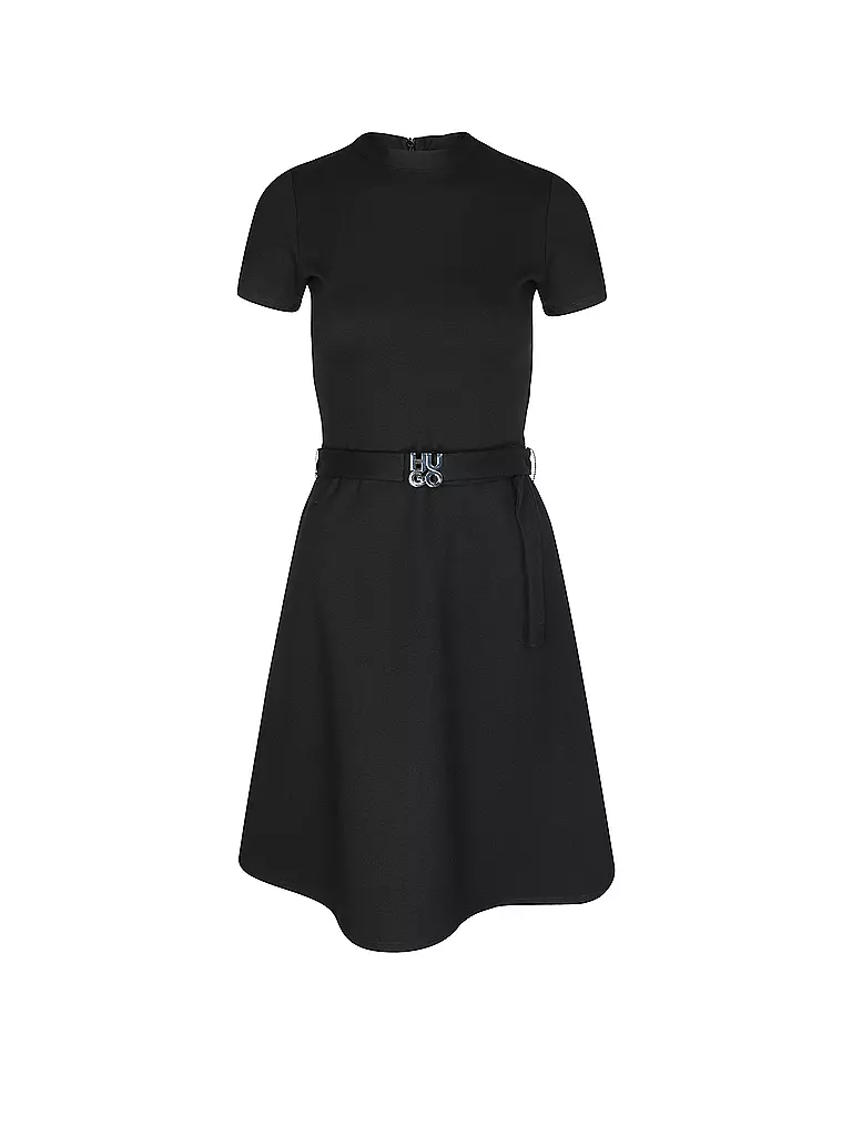 HUGO Minikleid NERION schwarz
