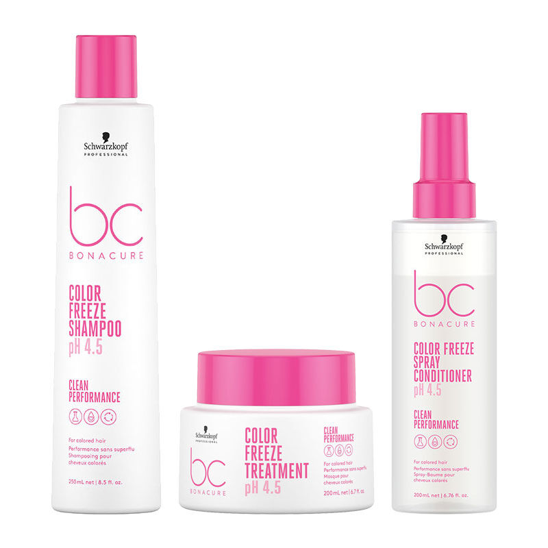 Rituel pour cheveux colorés BC Color Freeze