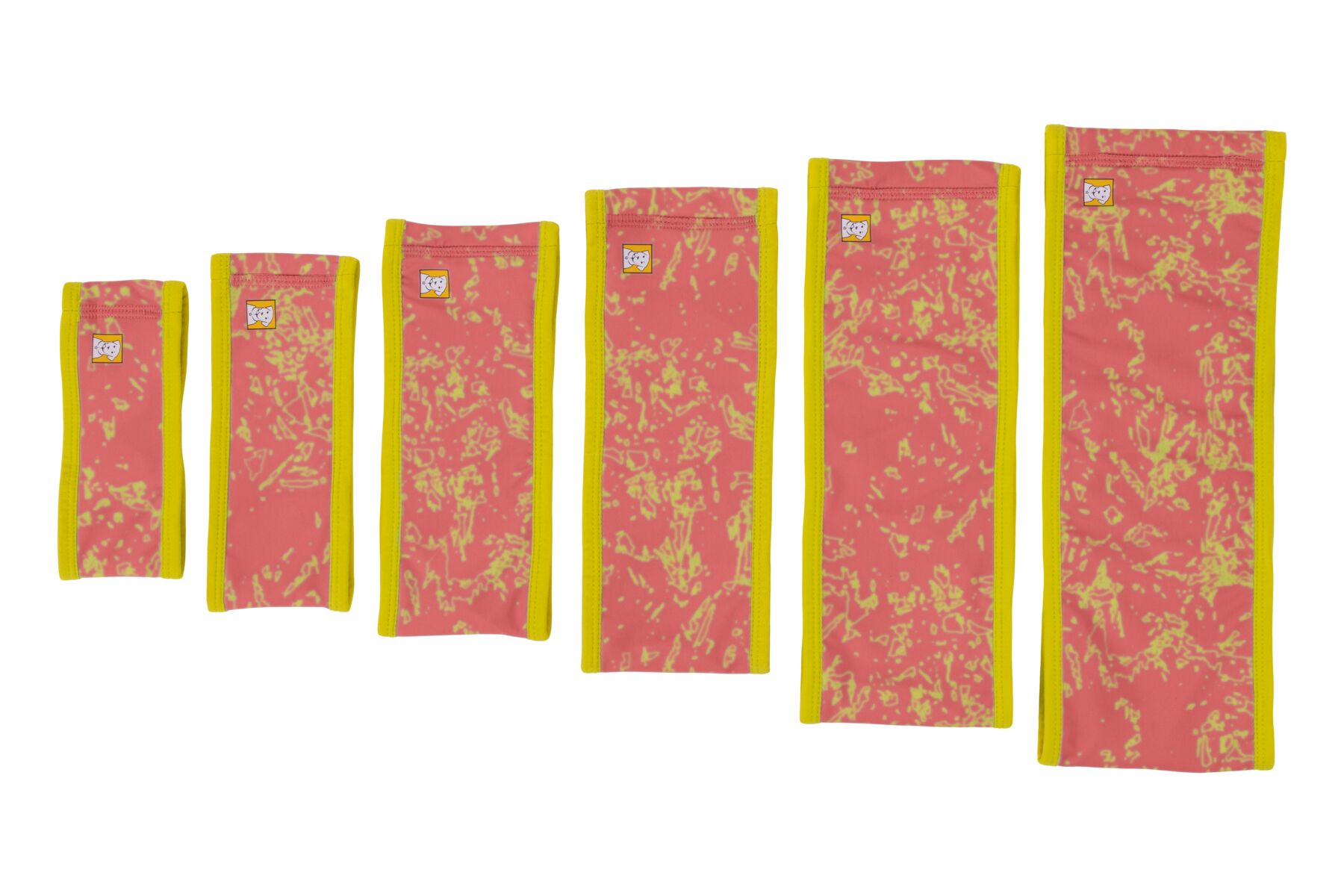 Guêtre de cou de refroidissement swamp cooler™ rêversible avec une couverture upf 50+. Couleur: rosa/bleu, taille: m