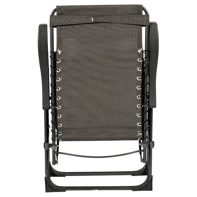 Fauteuil relax de jardin SILOS Anthracite