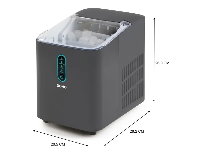 Domo ICE CUBE MACHINE Isterningmaskine 1 liter (DO1132IB)