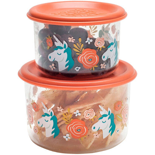 Sugarbooger snackdoosjes good lunch - unicorn - small - 2st