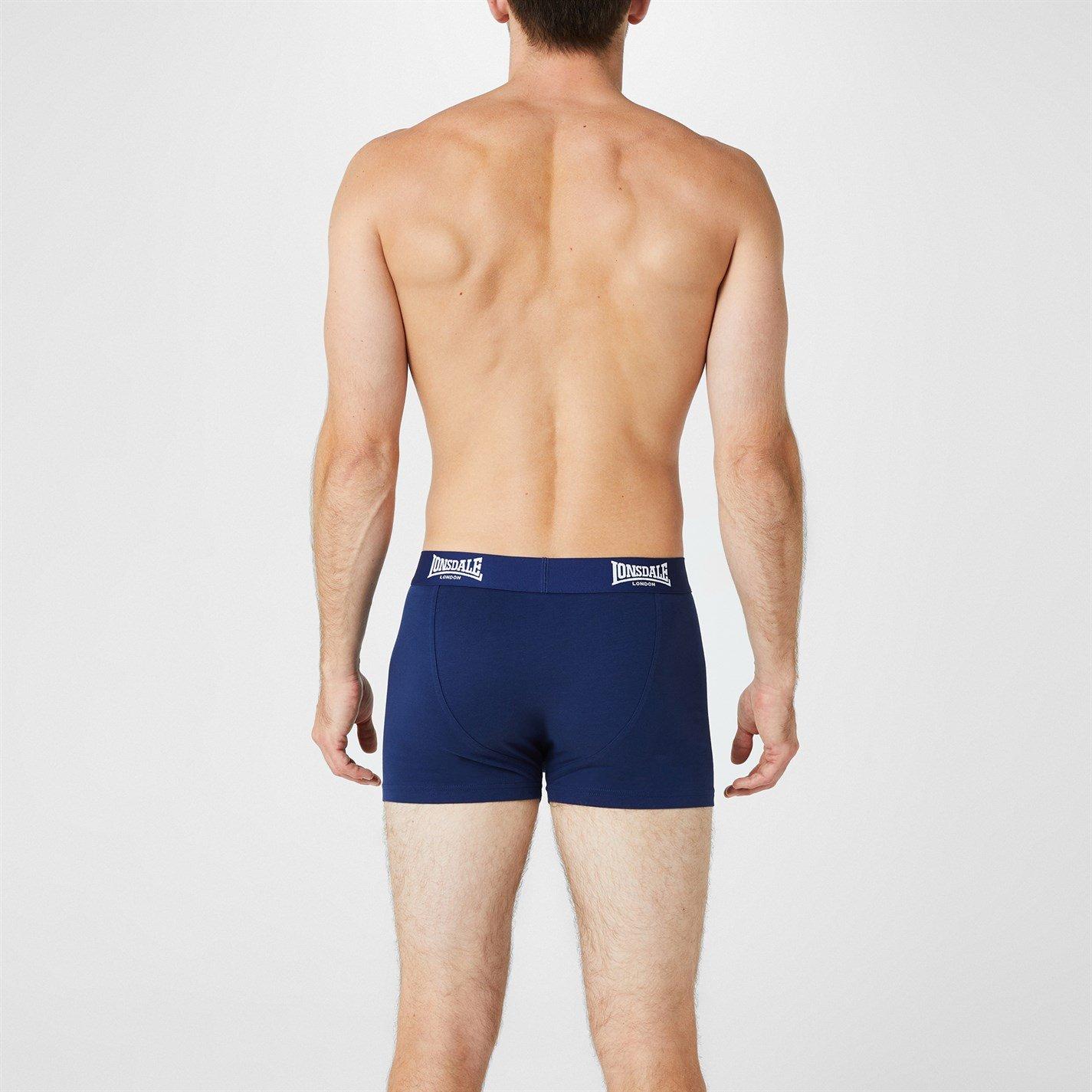 Lonsdale 2 Pack Trunk Mens