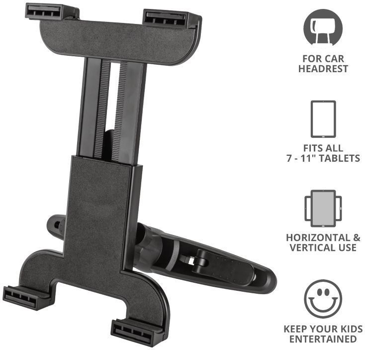 Trust Thano Hoofdsteun Houder Auto IPad/Tablet van 7 Tot 11 Inch