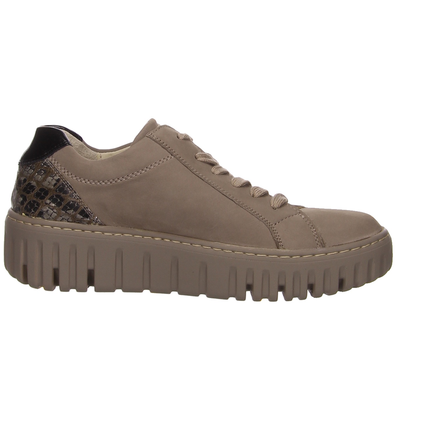 Waldläufer Sneaker taupe grau
