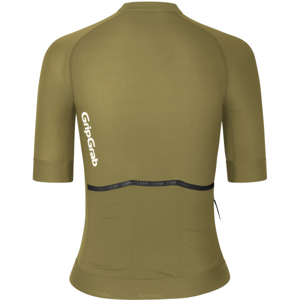GripGrab PACR kortærmet cykeltrøje Olive Green dame