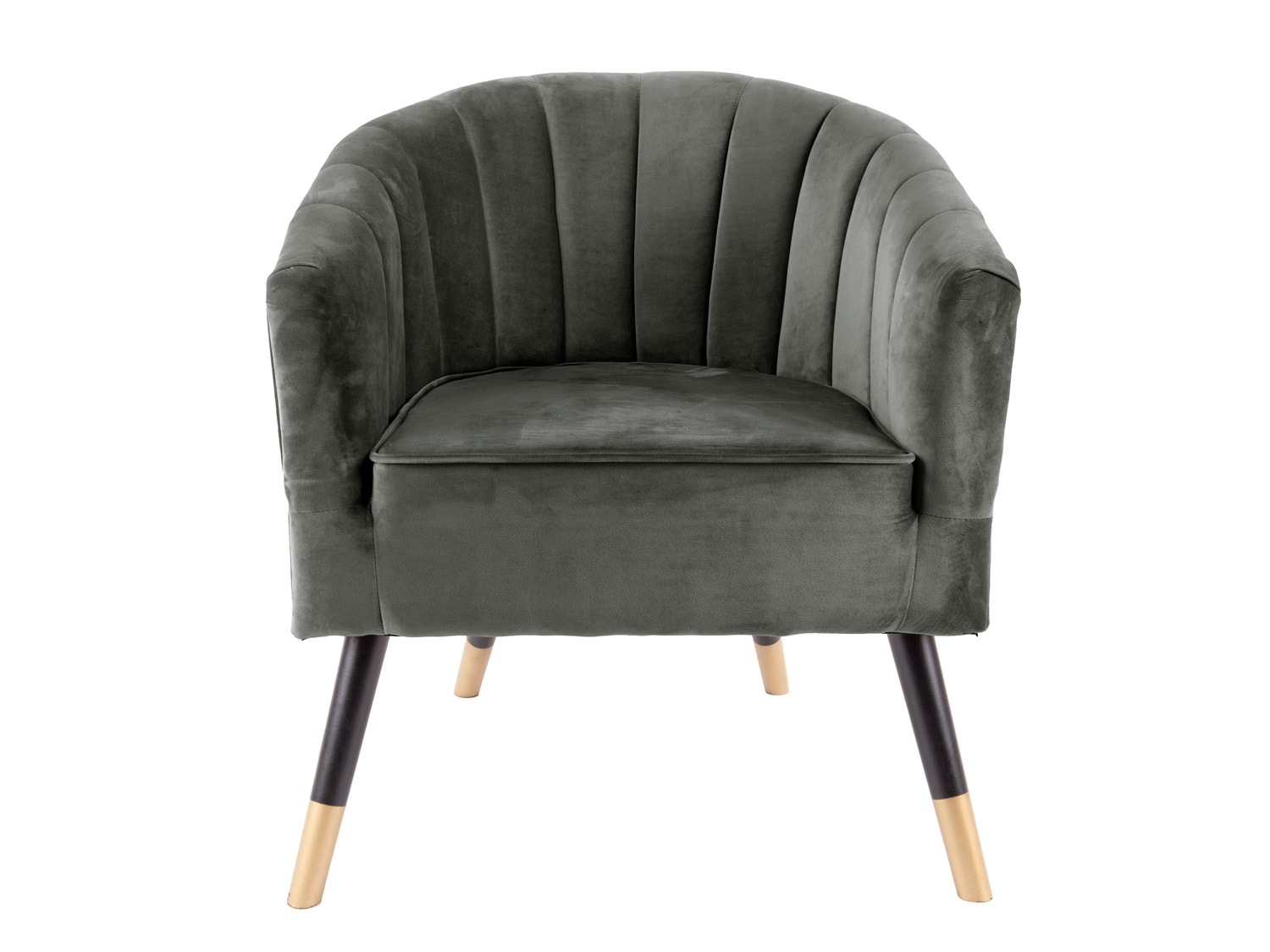 Chair Royal velvet taupe grey