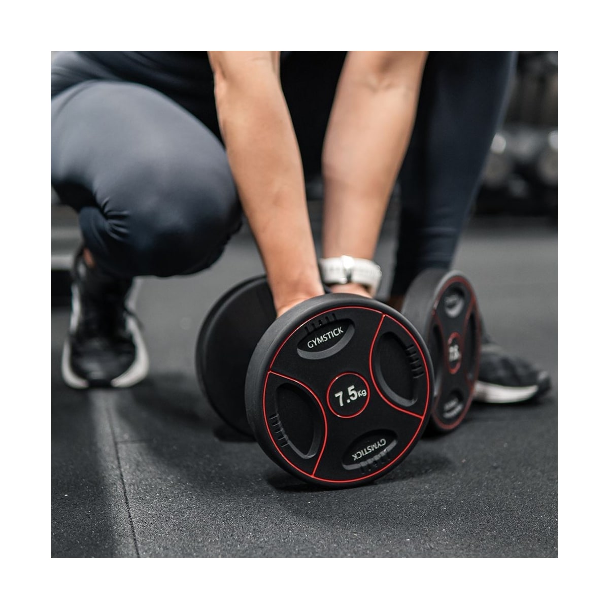 Gymstick Pro PU Dumbbells 10 kg