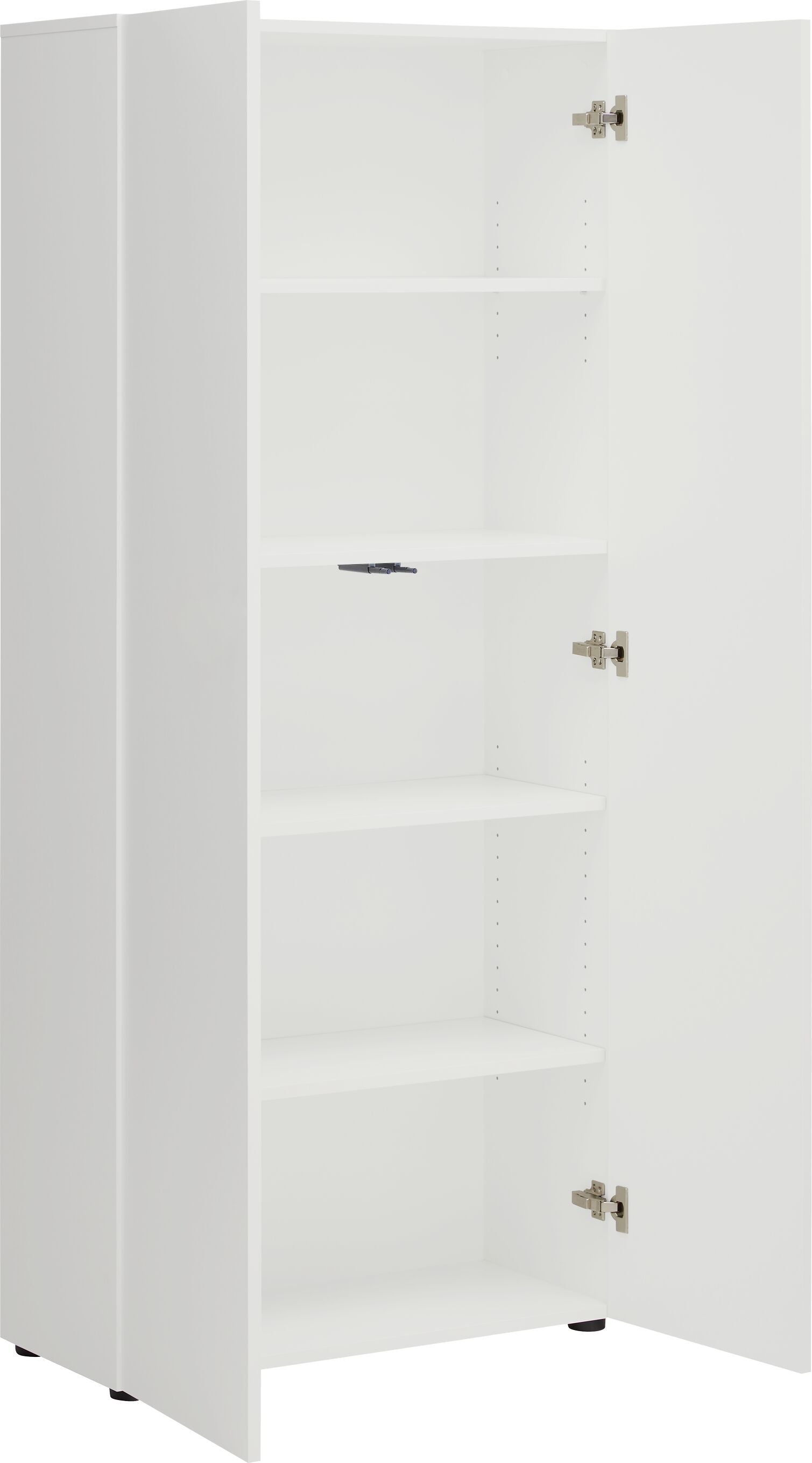 OFFICE X Schrank - Weiss / B: 80.0 cm x T: 35.8 cm x H: 179.5 cm