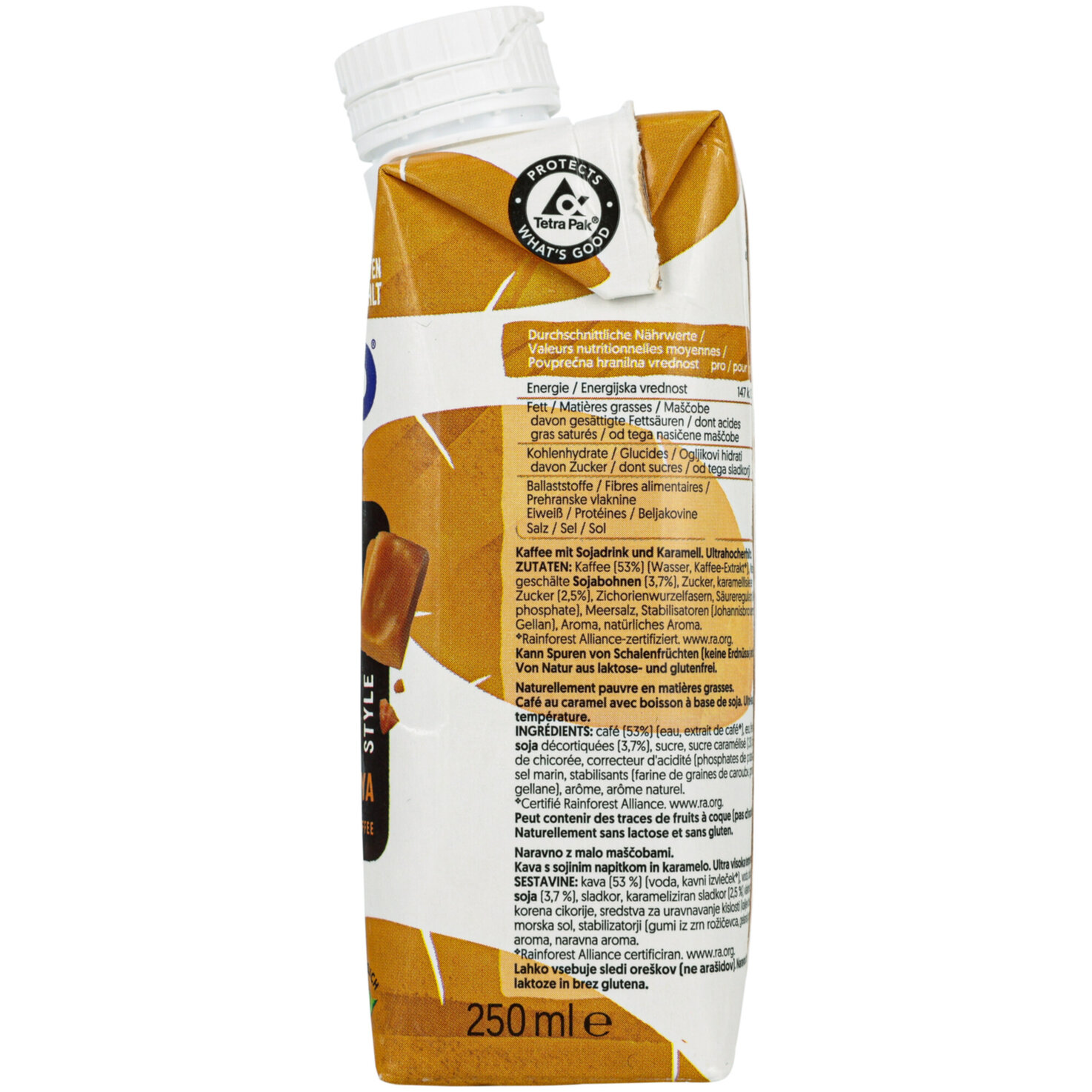 Alpro Iced Coffee Karamell Soja