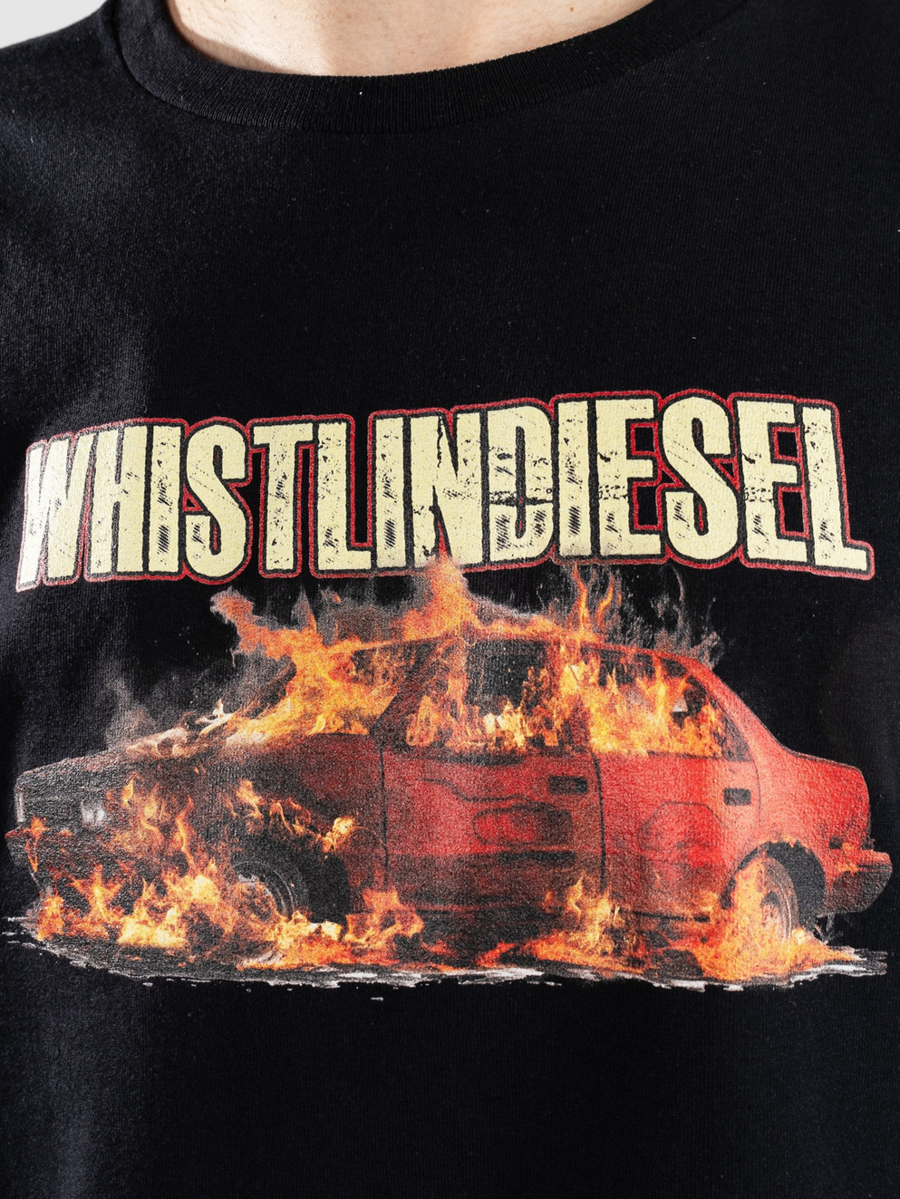 Whistlindiesel Burnout T-Shirt black